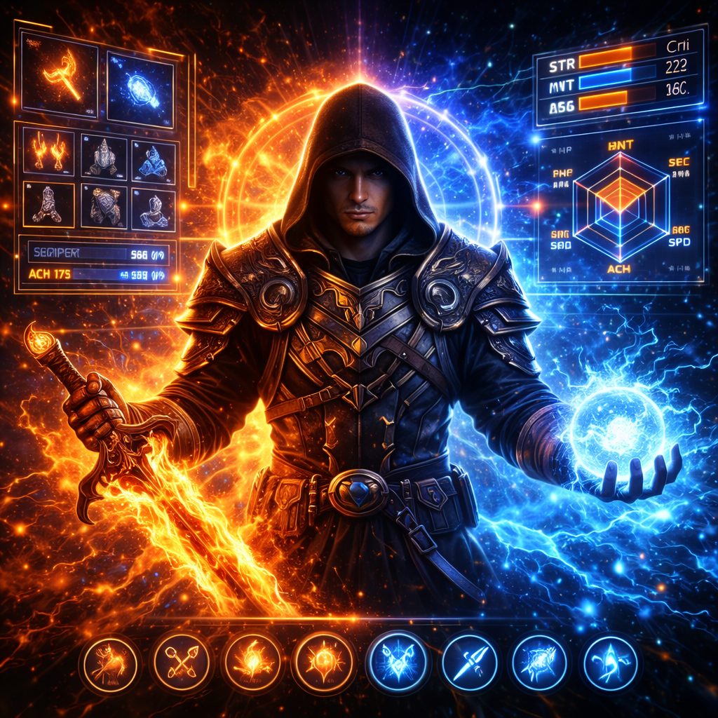 Strategic Character Build Optimization